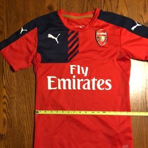 Arsenal soccer football jersey